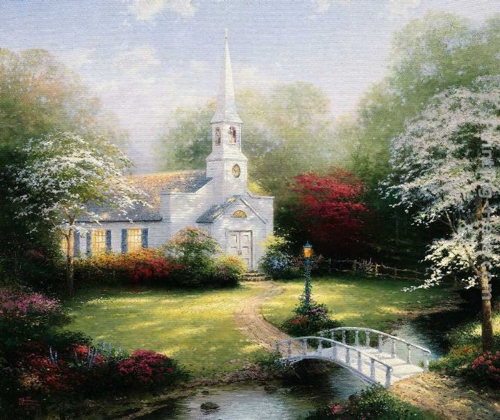 Thomas Kinkade Hometown Chapel
